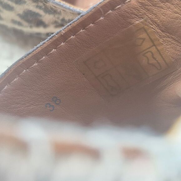 See By Chloe Leopard Print Espadrille Sandal Quiet Luxury Size EU 38 US 8 - Picture 9 of 10